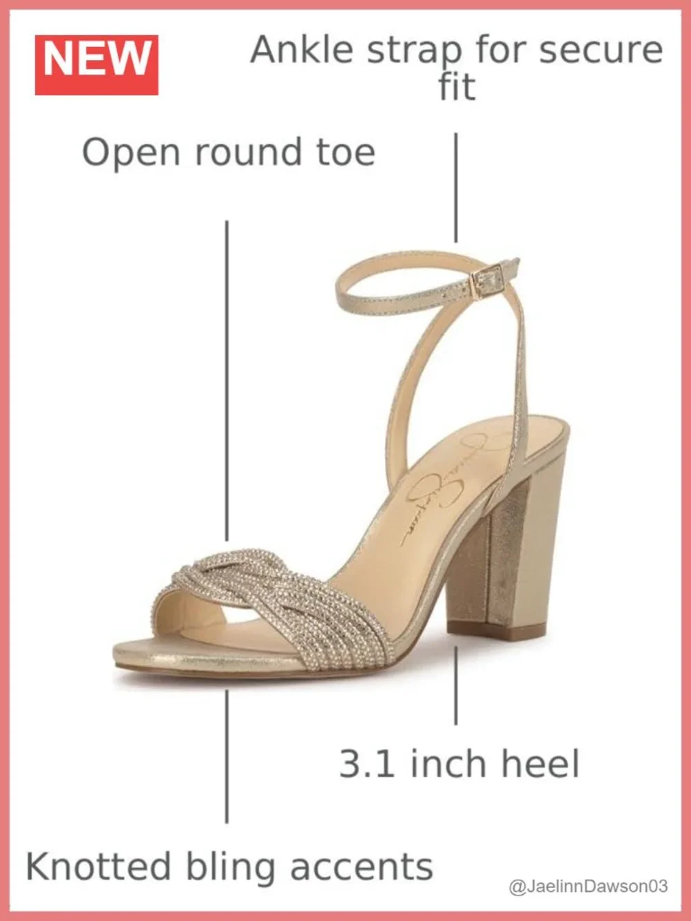 Women's Heeled Sandals Block Heel Ankle Strap Open Toe Platform Polyester